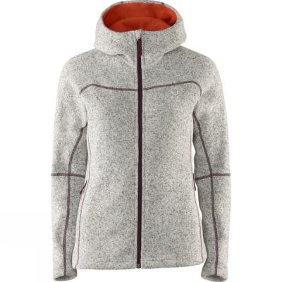 Sudadera Con Capucha Haglofs Swook Mujer Gris - Chile IDN897614